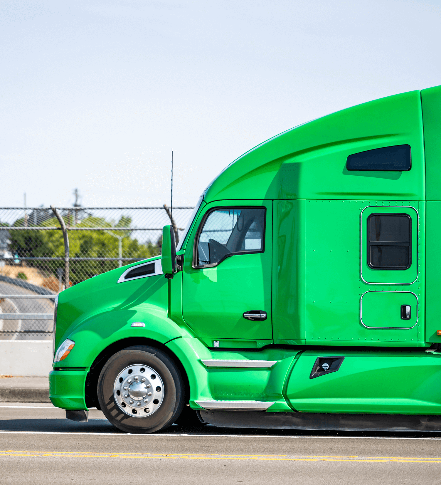Green Sleeper Truck
